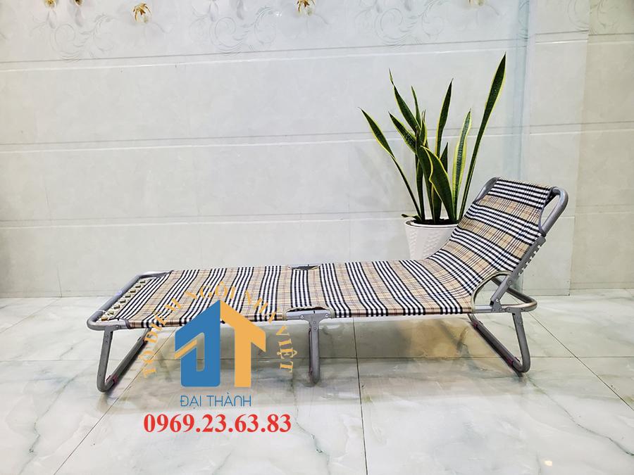 Giường xếp vải khung sắt cỡ nhỏ ĐẠI THÀNH-GX 04