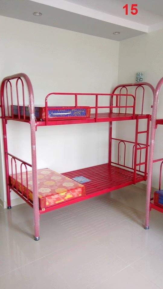 Giường sắt 2 tầng ngang 1m X2M Đại Thành