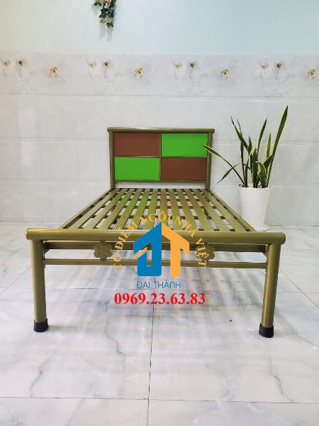 Giường sắt ngang 0.8 dài 2m Đại Thành